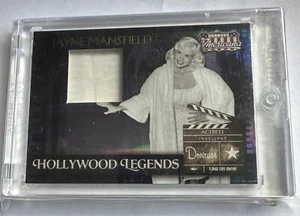 DONRUSS AMERICANA , SWATCH CARD OF ACTRESS JAYNE MANSFIELD, No.221/325 - Picture 1 of 2