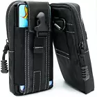 Für Samsung Galaxy A6 Handy Gürtel Tasche Hülle Schutzhülle Case Clip Etui Nylon