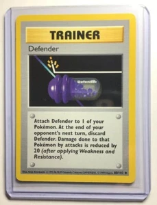 DEFENDER - 80/102 - Juego Base Shadowless - Carta Pokémon - EXCELENTE / CASI NUEVO - Imagen 1 de 1