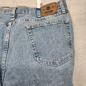Wrangler Premium Qualität Relaxed Fit blau Denim Shorts Herren Gr. 36 606W1SM - Bild 1 von 9