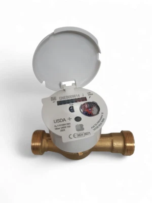 CONTATORE ACQUA 8 RULLI 1/2 ITRON USDA A SECCO USDA15NC110B - Immagine 1 di 4