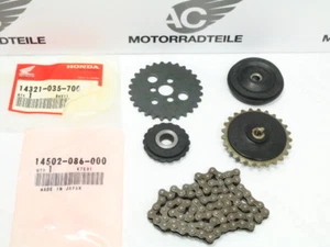 Honda ST CT C SL XL XR 50 70 Dax Rolle Zahnrad Steuerkettenrad + Steuerkette Set - Bild 1 von 1