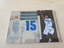 2009-10 Absolute Frequent Flyer Materials Jersey Number #9 Vince Carter /25 