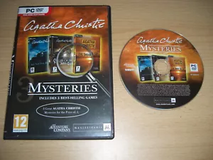 Agatha Christie MYSTERIES PC DVD Rom Inc. 3 giochi più venduti - POST VELOCE - Foto 1 di 1
