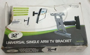 Universal Single Arm TV bracket - For 32" TVs - TROY BRAND - Picture 1 of 6
