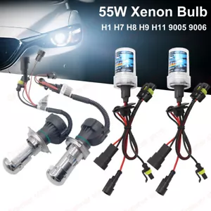 35W 55W 75W 100W H1 H3 H4 H7 H8 H11 H13 9005/6 Car Xenon HID Headlight Lamp Bulb - Picture 1 of 22