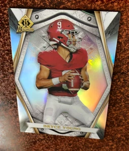 2022 Bowman Chrome BRYCE YOUNG Rookie RC INVICTA Refractor SILVER #BI-3 PANTHERS - Picture 1 of 2