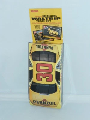 1992 TRAKS Racing Cards Michael Waltrip 25 Card Team Set Box - Image 1 of 3