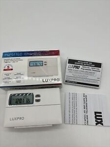LUXPRO Contractor Grade Programmable Thermostat PSP511LC Heat/Cool Open Box
