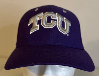Zephyr TCU Baseball Cap Size 6 7/8 - Image 1 of 4