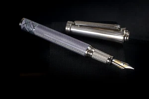 Michel Perchin South Beach Mauve Limited Edition Fountain Pen, 2007 - Picture 1 of 3