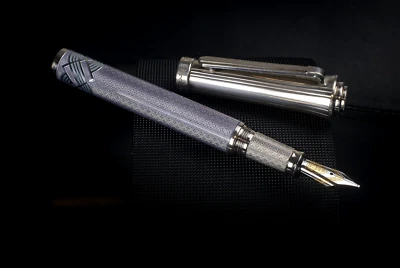 Pluma Estilográfica Michel Perchin South Beach Malva Edición Limitada, 2007 Foto 1 de 3