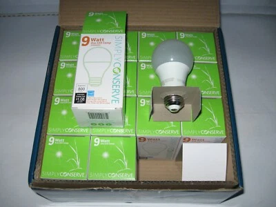 60 Watt Equivalent A19 LED Light Bulb 15 Pack - Image 1 of 4
