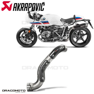 BMW R NINE T 2017-2020 link pipe AKRAPOVIC Titanium RC L-B12SO9T - Imagem 1 de 4