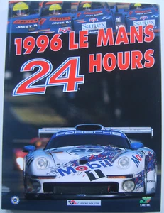 Le Mans 24 Hours 1996 Annual in English high quality colour book with good DW - Picture 1 of 2