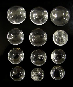 Lote de 12 piezas de cabujón de piedras preciosas sueltas de cuarzo transparente natural 92,10 quilates - 62782 - Imagen 1 de 5