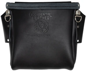 Occidental Iron Worker's Leather Bolt Bag Black Made in USA B9920 - Bild 1 von 8