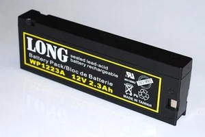 Long Blei Gel-Akku 12V 2,1Ah WP1223A VW-VBM7E VW-VBM10E - Bild 1 von 1