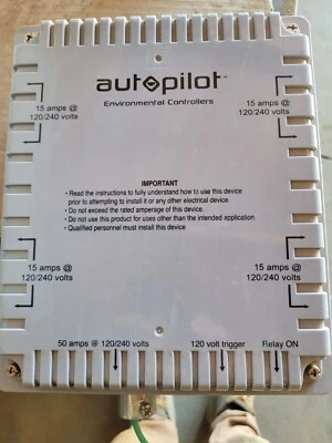AutoPilot APCL4DX 4 Environmental Controler 120/240 V - Image 1 of 4