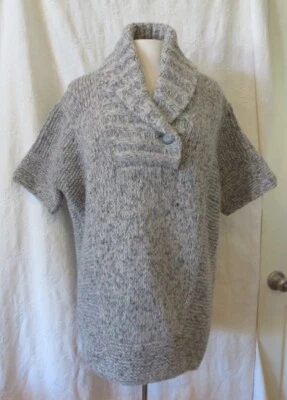 THEORY GRUESO CACHEMIR LANA CHAL CUELLO GRAN TAMAÑO MUJER SUÉTER S P Foto 1 de 4