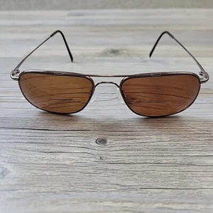 Luxottica Memorize Eyeglasses Frames Only 6505 3004 Aviator Gunmetal 57-18 145 - Picture 1 of 10
