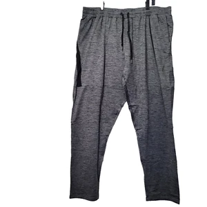 HODOSPORTS Tall Men's Joggers Gray Sweatpants Zipper Pockets Workout Pant 3XL - Picture 1 of 9