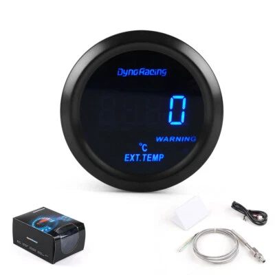 2'' 52mm Digital LED Exhaust Gas Temp Gauge EGT Temperature Meter with Sensor - Image 1 of 4