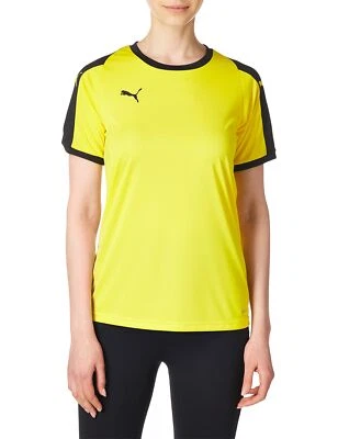 彪马女式西甲球衣,Cyber Yellow-B 尺寸_X-Small_Cyber 黄色-黑色 — 第 1/3 张图片