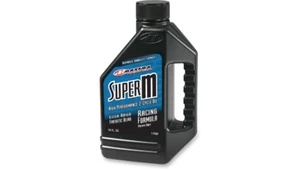 Máxima Racing Oil Super M 2 tiempos motocicleta ATV premezcla aceite solamente / 1 pinta - Imagen 1 de 1