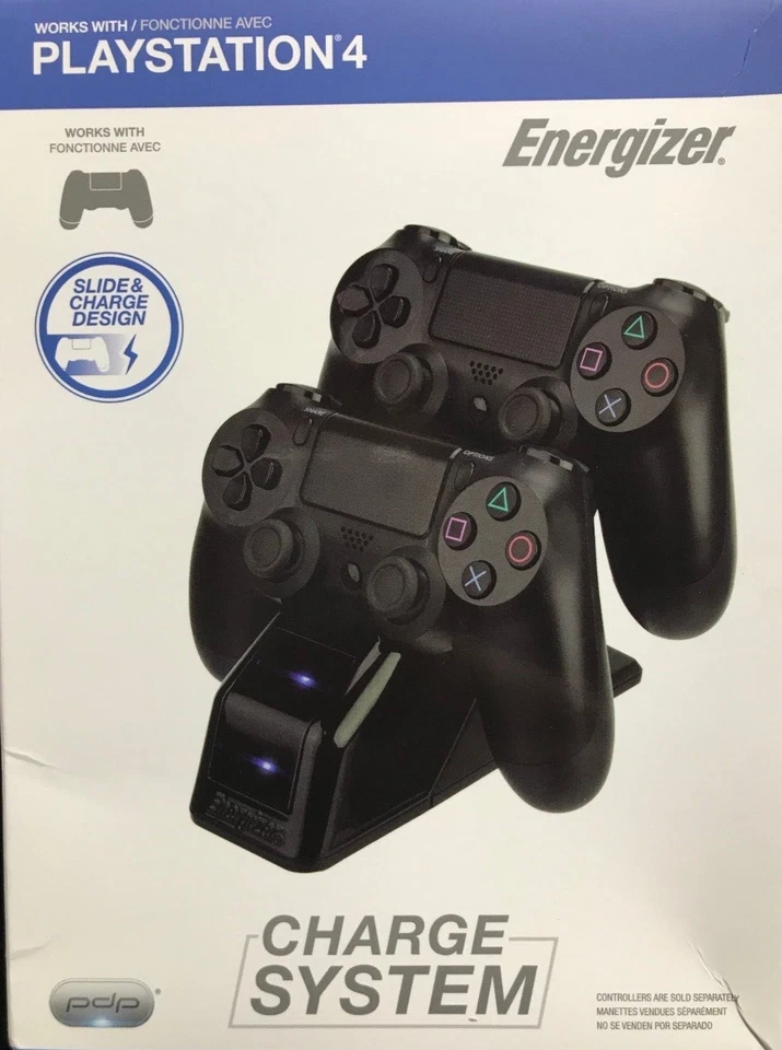 PDP Energizer 2x Charging System for Ps4