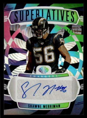 Shawne Merriman 2022 Panini Illusions Superlatives #/199 #SS-SM - Image 1 of 2