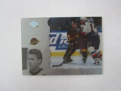 1996-97 Upper Deck Ice # 70 Trevor Linden Card (B75) Vancouver Canucks - Image 1 of 2