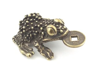 FENG SHUI Frosch Frog * TALISMAN * Glücksbringer auch für Setzkasten # 11 - Bild 1 von 1
