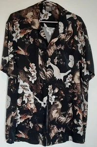 Camisa manga corta diseño geisha hombre Asos - Imagen 1 de 8