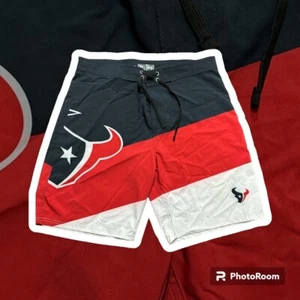 Houston Texans Men’s Loose Swim Trunks Sz 36 - Picture 1 of 5