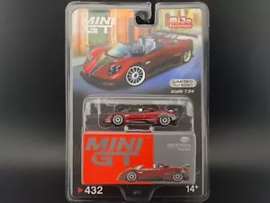 Mini Gt Pagani Zonda HP Barchetta Rosso Dubai MGT432 1/64 - Foto 1 di 8