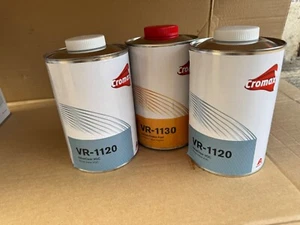 Cromax 2K VOC Value Lacquer Pack Fast 2 x 1lt VR-1120 1 x 1lt VR-1130 Axalta - Picture 1 of 2