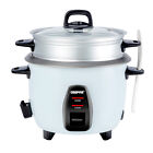 Rice Cooker Steamer Pot 3 in 1 Cooking Non Stick Electric Keep Warm Geepas 
