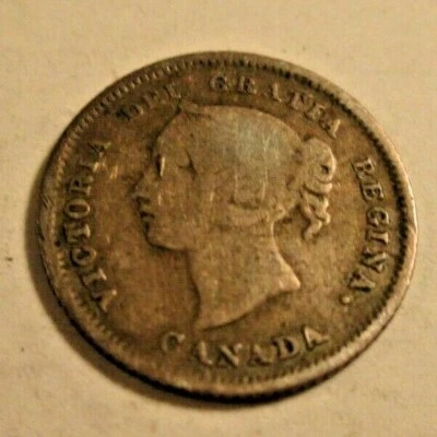 1880-H CANADA 5 CENTS     784 - Image 1 of 2