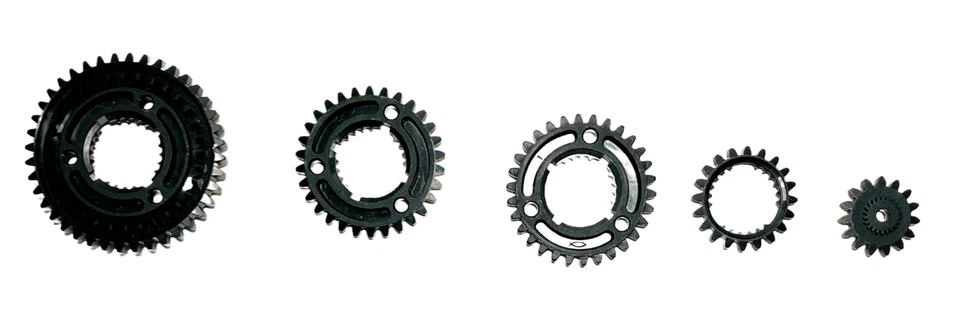 Piezas de repuesto Fischertechnik (5) ruedas dentadas de kit motor + engranaje motor + engranaje de colección Foto 1 de 3