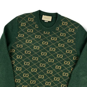 Gucci Green GG Sweater - Picture 1 of 6
