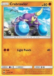 Carta pokemon Crabrawler (BUS 73)-OMBRE INFUOCATE-C - lingua ITA-condizione NM - Picture 1 of 1