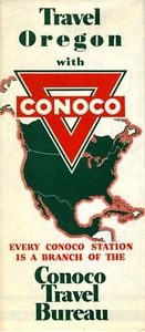 1941 Conoco Road Map: Oregon NOS - Picture 1 of 1