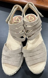 Kanna Hecho en España Mujer Talla Tacones Cuña Alpargatas Sandalias Tobillo 7.5 - Imagen 1 de 11