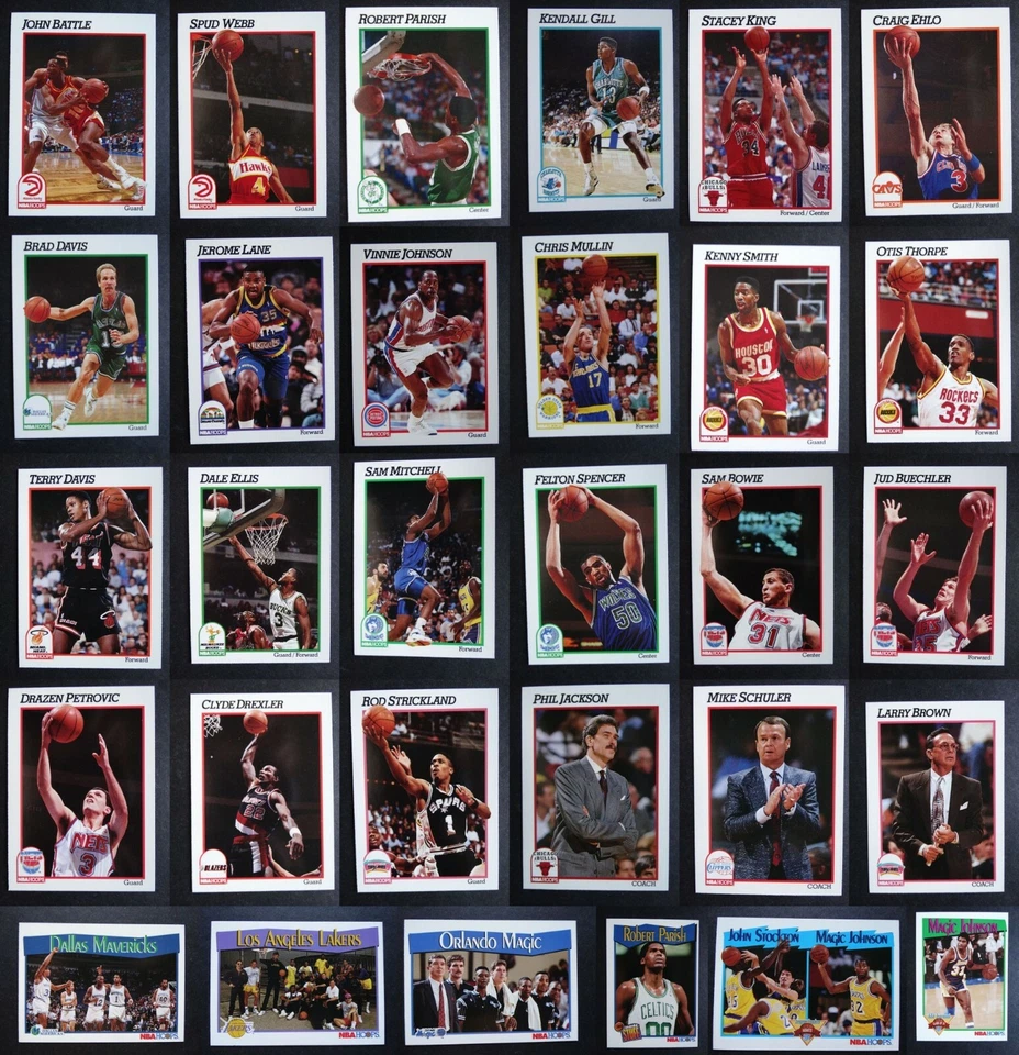 1991-92 Hoops Basketball Cards Complete Your Set You U Pick From List 1-330 - Image 1 of 1