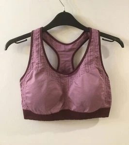 C9 by Champion Seamless Sport Bra XL Wireless Removable Pads Violet Plum - Picture 1 of 9