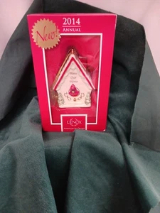 Lenox 2014 Annual Bless Our House Birdhouse Ornament 3" *NEW* W/sticker and... - Picture 1 of 5