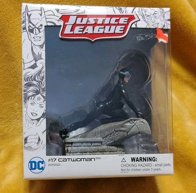 Figura de la Liga de la Justicia #17 Catwoman Schleich 22552 pintada a mano nueva en caja Foto 1 de 4