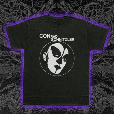 Camiseta Conrad Schnitzler Face Krautrock Música Electrónica Mandarina Dream Tee Foto 1 de 3