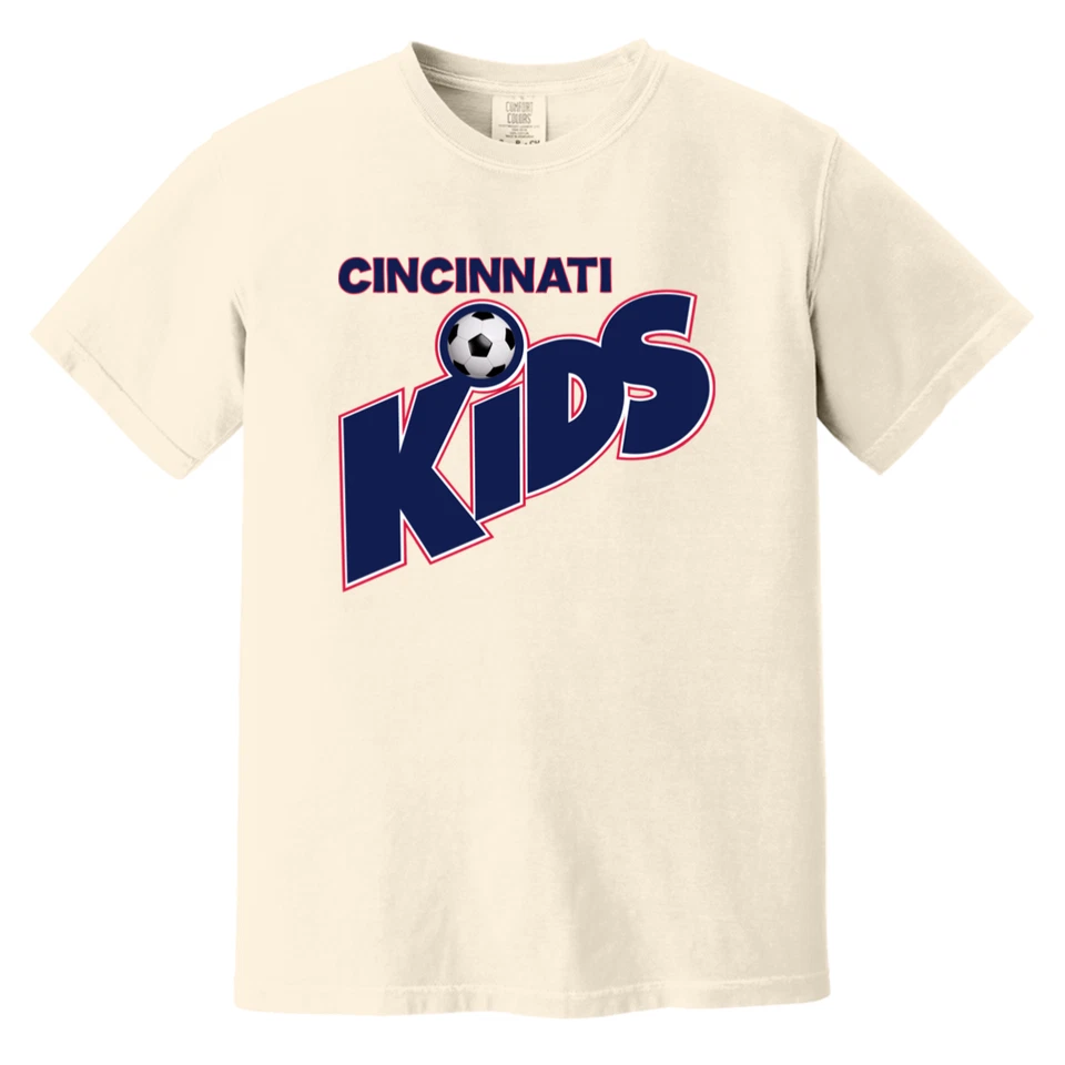 Camiseta Cincinnati Niños Peso Pesado Colores Vintage | Equipo de Fútbol MISL Foto 1 de 1